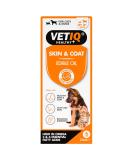 VetIQ Skin & Coat 250ml Promotes Healthy Skin & Coat with Omega 3 Oil Dog Grooming Supplement Helps Reduce Shedding Dog & Cat Supplements For Dry Itchy Skin - Buy Online on GoSupps.com