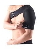 Buy BESPORTBLE Shoulder Brace & Pads for Rotator Cuff Relief - Adjustable Black Sports Suspenders for Men - Durable Composite Material - Buy Online on GoSupps.com
