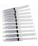 Teeth Whitening Gel 10 Syringes 4-9 Shades Whiter with American Teeth Whitening Formula Gel and Free Teeth Moulds - Buy Online on GoSupps.com