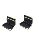Angoily 2 Series Razor Storage Pocket - Travel Carrier for Men's Shaving Razor - Compact & Convenient Razor Case - Zip Collection (1 PCS x 2) - Gr n - Buy Online on GoSupps.com