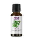 Buy NOW Foods Peppermint Oil 1 OZ - Pure Essential Oil for Aromatherapy & Wellness | International Shipping Available - Buy Online on GoSupps.com