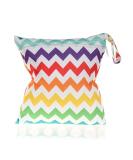 SECALIFE Waterproof Wet Bag | Washable Wet Dry Diaper Bag with Zipper | Daycare Organizer for Swimsuits & Soiled Baby Items | Colorful - Buy Online on GoSupps.com