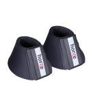 HORZE ProBell Horse Bell Boots - Jumping Boots with Velcro Fastener Set of 2 XXL Black - International Shipping Available - Buy Online on GoSupps.com