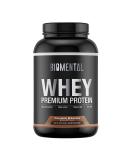 Biomental Chocolate Whey Protein Powder - Muscle Growth & Recovery - 2 lbs Premium Fitness Supplement - Zero Artificial Flavors & Sweeteners - Buy Online on GoSupps.com
