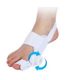 FYKERO Bunion Corrector - Orthopedic Night/Rest Brace for Men & Women with Non-Slip Toe Separators - Adjustable Bunion Splint for Left/Right Feet Relief - Buy Online on GoSupps.com