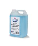 Osler & Walsh 5 Litre Antibacterial Blue Hand Soap Lightly Fragranced Hand Wash for Home School and the Workplace. Hydrates & Softens Skin Non-Sticky Liquid Hand Soap Protects Skin From Dryness Fresh 5 l (Pack of 1) - Buy Online on GoSupps.com