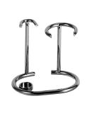 Gunmetal Shaving Razor and Brush Stand | Universal Holder for Safety and Straight Razors | Shave Brush Storage - Buy Online on GoSupps.com