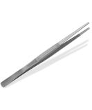 Straight Tweezers 20 cm - Stainless Steel with Internal Teeth for Precision | International Shipping Available - Buy Online on GoSupps.com