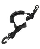 Scuba Choice Diving Shark Coil Lanyard with Snap and Quick Release Buckles - Buy Online on GoSupps.com
