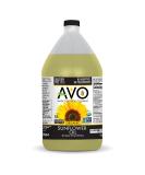 AVO ORGANIC High Oleic Sunflower Oil - 64 Fl-oz - Non-Stick Cooking Oil for Frying, Baking, Saut ing, and Salads - No Preservatives - Naturally Processed - Buy Online on GoSupps.com