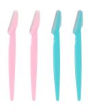 4 Pcs Eyebrow Razors - Facial Hair Remover & Shaper for Women and Men - Buy Online on GoSupps.com