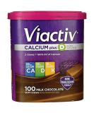 Viactiv Calcium Plus Vit D+K Soft Chews Milk Chocolate 100 Ct - Pack of 3 - Buy Online on GoSupps.com