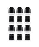 Avon Men's Black Suede Roll-On Deodorant 2.6oz/75ml - Pack of 6 | Anti-Whitening, Non-Staining, Quick-Drying Formula - Buy Online on GoSupps.com