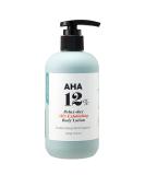 VILLAGE11FACTORY AHA 12% Body Lotion with Glycolic Acid and Hyaluronic Acid - 10.6 Oz, Unscented & Paraben Free - Buy Online on GoSupps.com