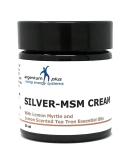 Shop Silver-MSM Cream with Lemon Myrtle & Tea Tree Essential Oils - 30ml | Fast International Shipping - Buy Online on GoSupps.com