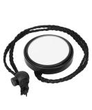 360-Degree Adjustable MAGT Diving Rearview Mirror HSJ-928 with Lanyard - Black/White - Buy Online on GoSupps.com