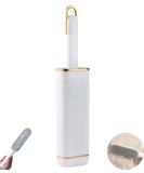 Cat Hair Remover & Pet Lint Brushes - Self-Cleaning Double-Sided Loose Hair Catcher for Dogs & Cats | Effective Hair Cleaner for Clothes Sofa & Carpet (White - Buy Online on GoSupps.com