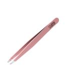 Rubis Classic Stainless Steel Slanted Tweezers for Precise Eyebrows and Hair Removal  1K108  Made in Switzerland  Pink - Buy Online on GoSupps.com
