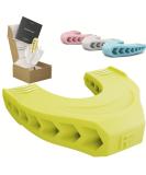 Jaw Exerciser by Facefit - Tone & Strengthen Jawline Cheeks Chin - Food-Grade Silicone - Electric Yellow - 60 lb - Buy Online on GoSupps.com