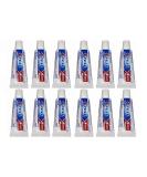 Crest Travel Size Regular Toothpaste - .85 Oz (Pack of 12) | Convenient Pack of 12 Mini Toothpaste Tubes - Buy Online on GoSupps.com