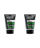 L'Or al Paris Men Expert Carbon Face Wash Gel for Blemished Skin - 100ml (Pack of 2) | Men's Facial Cleanser | International Shipping Available - Buy Online on GoSupps.com