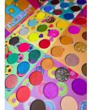 54 Color Glitter Eyeshadow Palette - Vibrant Shades for All Girls | Simpson | 1 Ounce - Buy Online on GoSupps.com