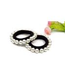 Suoirblss Imitation Pearl Hair Elastics - 5 PCS Elastic Bands for Ponytails and Bracelets - Buy Online on GoSupps.com