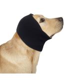 Comfpet Soothing Ear Protection for Dogs & Cats | XL Black Winter Hat for Earmematomas & Ear Care - Buy Online on GoSupps.com