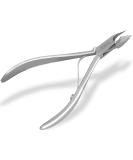 Professional Stainless Steel Cuticle Nippers 10 cm - Precision 10 mm Cut for Effective Cuticle Removal - Buy Online on GoSupps.com