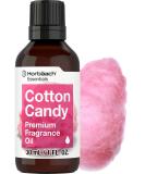 Cotton Candy Fragrance Oil - 1 fl oz (30ml) - Premium Grade for Diffusers, Candle and Soap Making - Horbaach - Buy Online on GoSupps.com