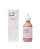 Illuminating Rose Gold Facial Serum Elixir - Hydrating Aloe & Hyaluronic Acid Primer for a Dewy No Makeup Look (2 oz) - Buy Online on GoSupps.com