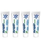 Biorepair Oral Care Junior Toothpaste - Fluoride Free with Mint Extract - 2.53oz (Pack of 4) - Italian Import - Buy Online on GoSupps.com