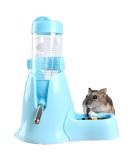 Hamster Water Bottle 80ml Hamster Water Dispenser Free Standing Small Animal Water Bottle with Stand Hut Automatic Feeder and Food Dispenser Holder for Rabbit Guinea Pig Rat Gerbil Chinchilla - Buy Online on GoSupps.com