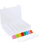Onwon 100pcs Embroidery Thread Cards and 36 Grids Storage Box - Thread Organizer for Earrings & Jewelry Making - Buy Online on GoSupps.com
