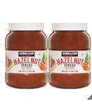 Kirkland Signature Hazelnut Spread - With Cocoa - Kosher - Palm Oil Free - Melts in your Mouth - 2 x 1kg - Buy Online on GoSupps.com