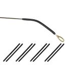 OPUGIT Silicone Eyeglass Temple Tip Sleeves - Non-Slip Holders for Sunglasses & Reading Glasses 4 Pairs 55cm Black - International Shipping Available - Buy Online on GoSupps.com