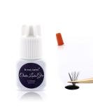 Professional-Grade 5ml Black Cluster Lash Glue - Long-Lasting, Waterproof, Low Irritation Individual Lash Adhesive for DIY Eyelash Extensions - Buy Online on GoSupps.com