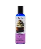 Lick Chocolate & Cream Massage Oil with Vitamin E - Edible Flavored Oil for Couples | Perfect for Romantic Date Night - 4 oz - Buy Online on GoSupps.com