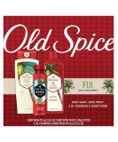 Old Spice Fiji Holiday Gift Set - Body Wash Spray 2-in-1 Shampoo Deodorant | Premium Skincare for Men Ships Internationally - Buy Online on GoSupps.com