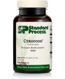 Standard Process Cyrofood - Whole Food Digestion, Digestive Health and Wellbeing with Shiitake, Reishi Mushroom Powder, Ascorbic Acid, Oat Flour, Wheat Germ, and More - 360 Tablets - Buy Online on GoSupps.com