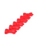 Hair bow hair clip for pets dog hair clip 6 pieces red 08 - Buy Online on GoSupps.com