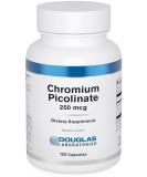 Douglas Laboratories Chromium Picolinate 250 mcg - 100 Capsules | Supports Healthy Metabolism - Buy Online on GoSupps.com