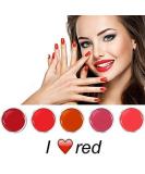 EuBeCos I Love Red Gel Set - 5 x 5 ml Studio High-End Quality - Made in Germany | International Shipping - Buy Online on GoSupps.com