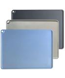 Non-Slip Silicone Placemats for Kids - 3 Pack, Heat Resistant & Washable - Blue,Grey,Brown - Buy Online on GoSupps.com