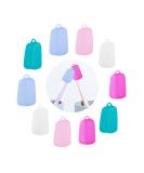 10-Pack Silicone Toothbrush Covers - Portable Caps for Home, Travel & Outdoor Use - Buy Online on GoSupps.com