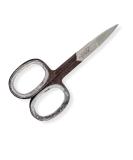 ComDent Cuticle Nail Scissors for Manicure Pedicure for Personal and Professonal Grooming (Brown Ring - Straight) - Buy Online on GoSupps.com