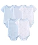 MAMIMAKA Baby Bodysuits and Pants Set - Short Sleeve Onesies for Baby Boys and Girls (0-3 Months) - Buy Online on GoSupps.com