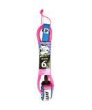 Catch Surf Beater 6' Leash in Pink/Blue - Durable Surf Leash for Maximum Wave Riding Experience - Buy Online on GoSupps.com