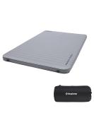 KingCamp Double Self Inflating Sleeping Pad | R Value 9.5 Camping Foam Air Mattress | Portable 3 Inch Thick for 2 Person | Grey 79.1''x50.3''x3 - Buy Online on GoSupps.com