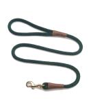 Mendota Pet Snap Leash 3/8" x 4' Hunter Green 3/8 in x 4 ft Hunter Green - Buy Online on GoSupps.com